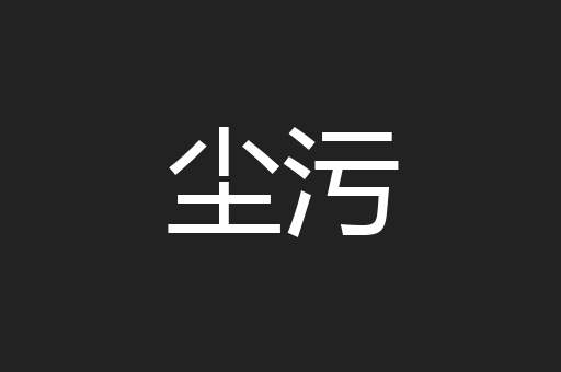 尘污