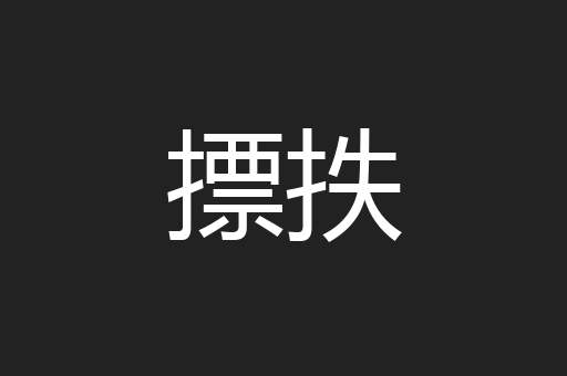 摽抶