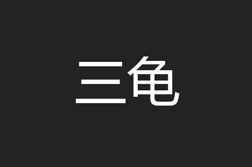 三龟
