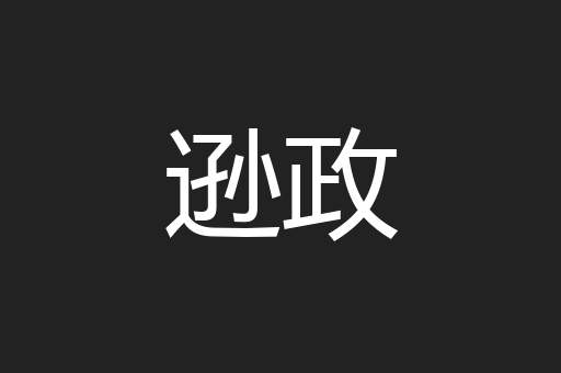 逊政