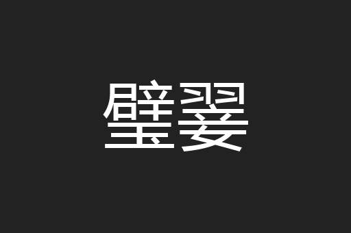 璧翣