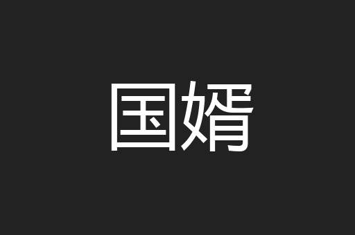 国婿