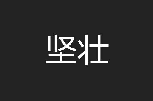 坚壮