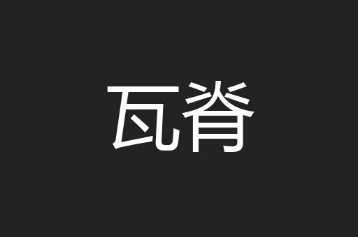 瓦脊