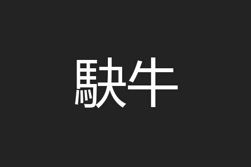 駃牛