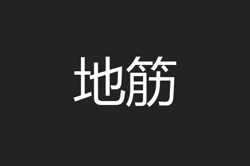地筋