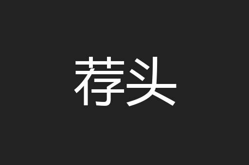 荐头