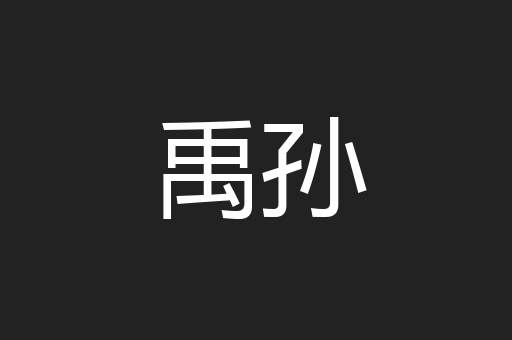 禹孙