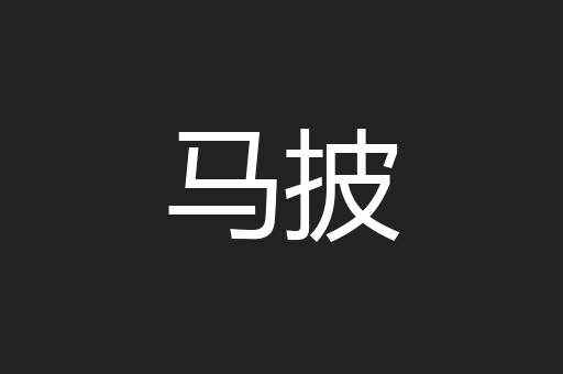 马披