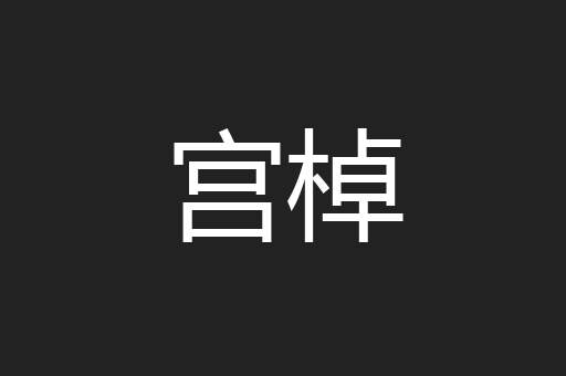 宫棹