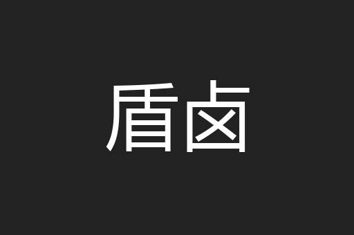 盾卤