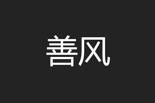 善风