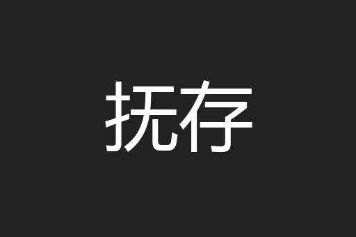 抚存