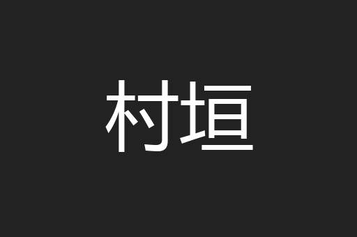 村垣