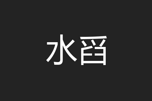 水舀