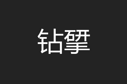 钻揅