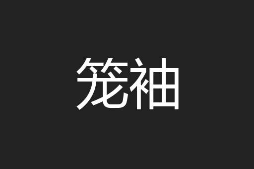 笼袖