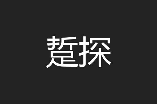 踅探