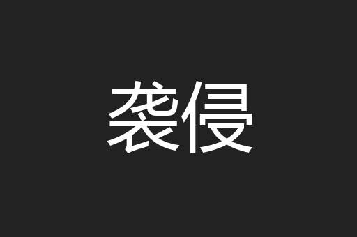 袭侵