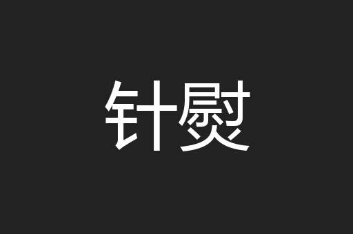 针熨