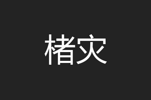 楮灾