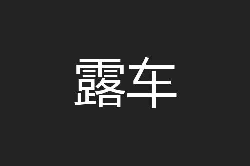 露车