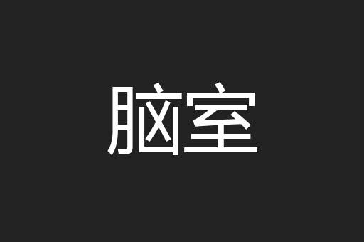 脑室