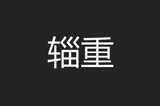 辎重