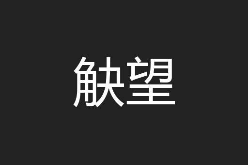觖望