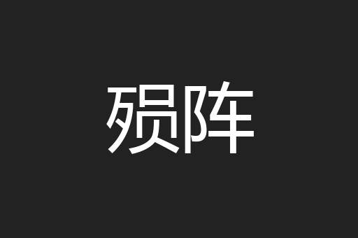 殒阵