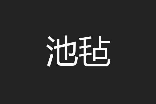 池毡
