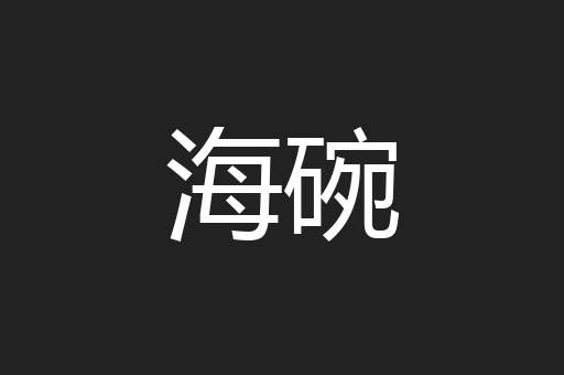 海碗