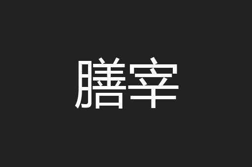 膳宰
