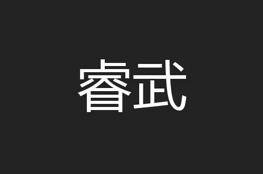 睿武