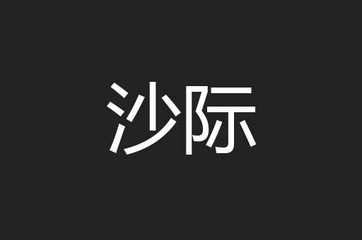 沙际