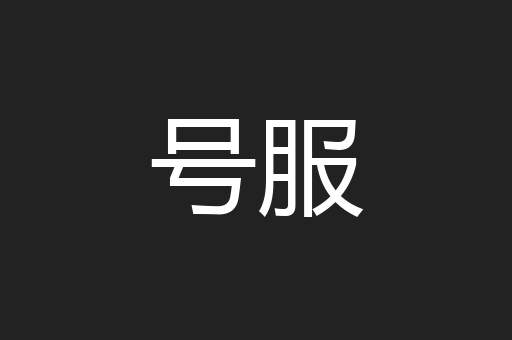号服