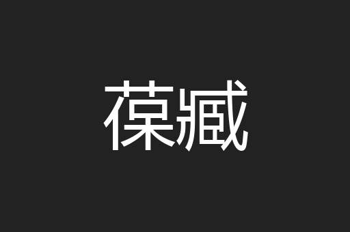 葆臧