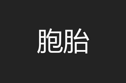 胞胎