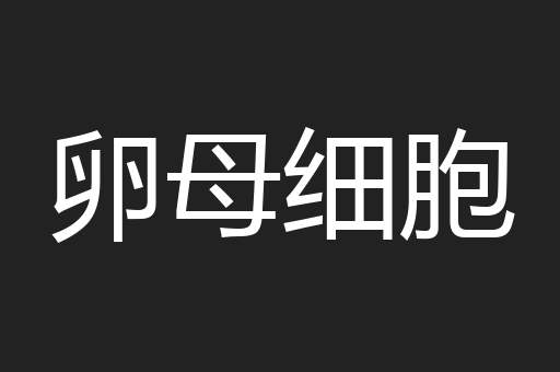 卵母细胞