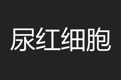 尿红细胞