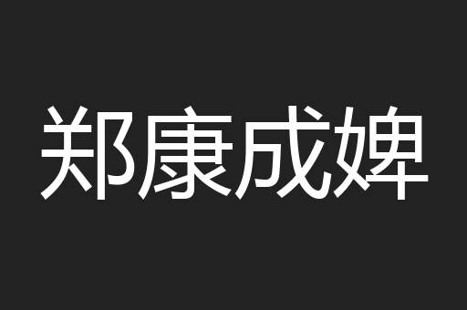 郑康成婢