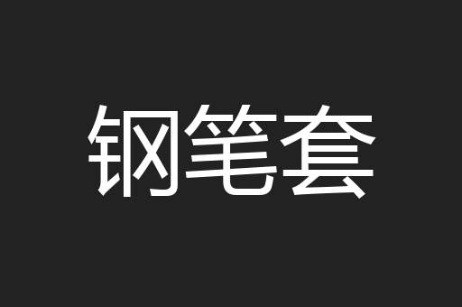 钢笔套
