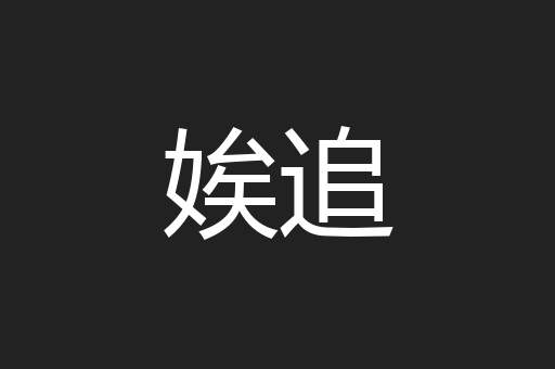 娭追