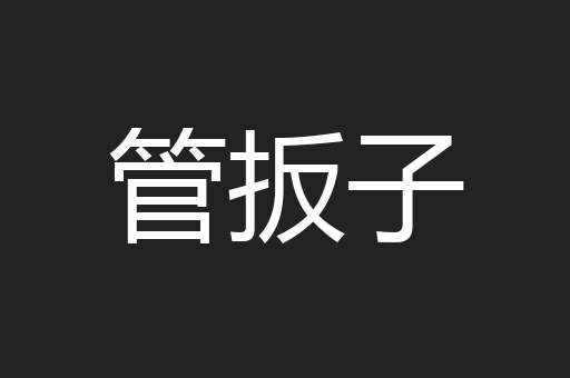 管扳子