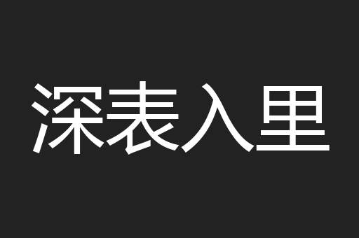 深表入里