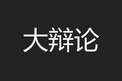 大辩论