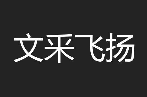文釆飞扬