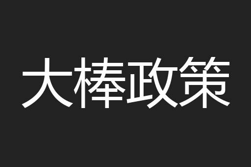 大棒政策