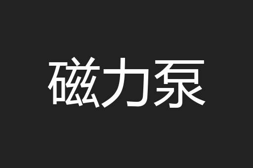 磁力泵