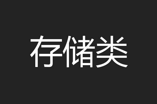 存储类
